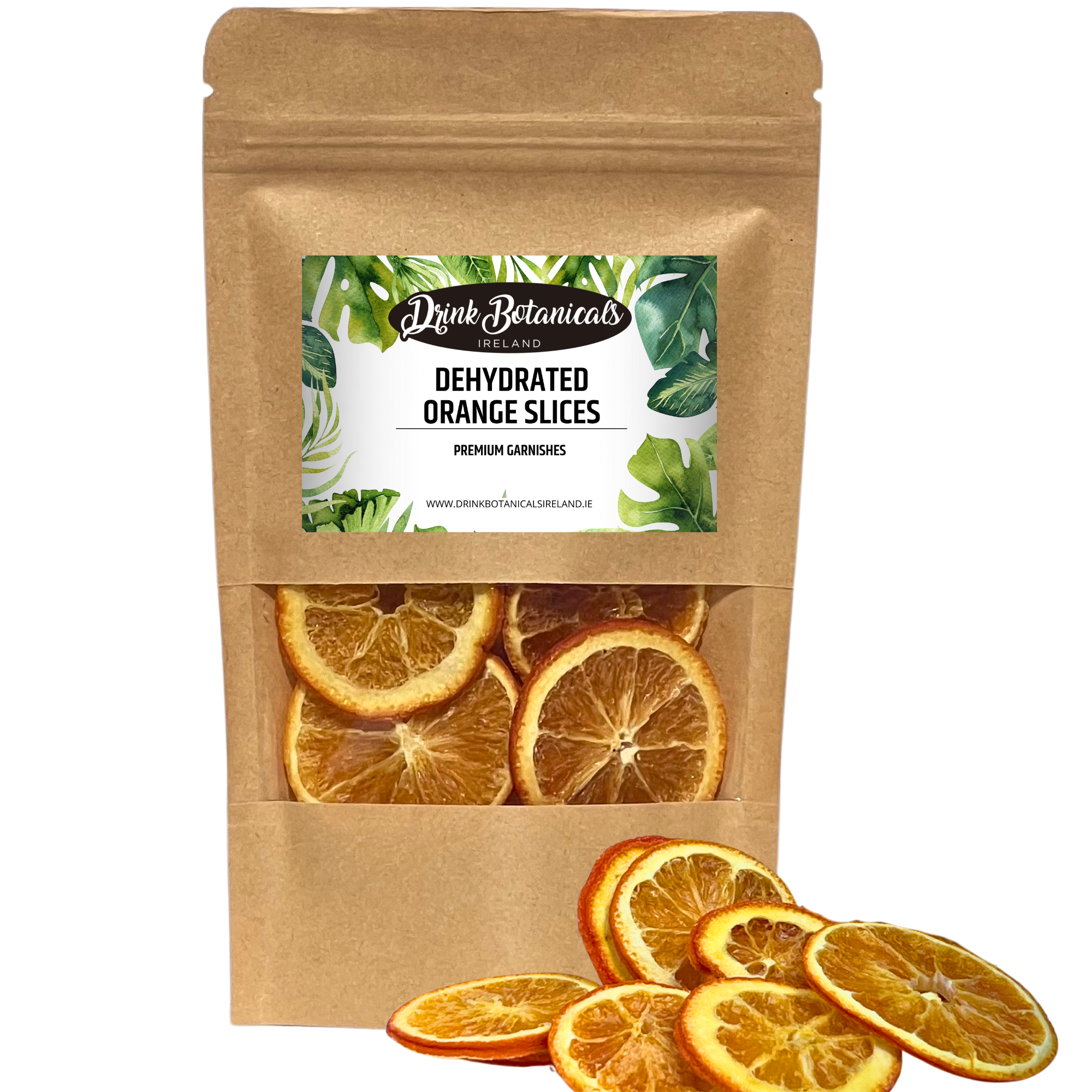 Drink Botanicals Ireland - Venta al por mayor Fruta deshidratada - Rodajas de naranja deshidratada0