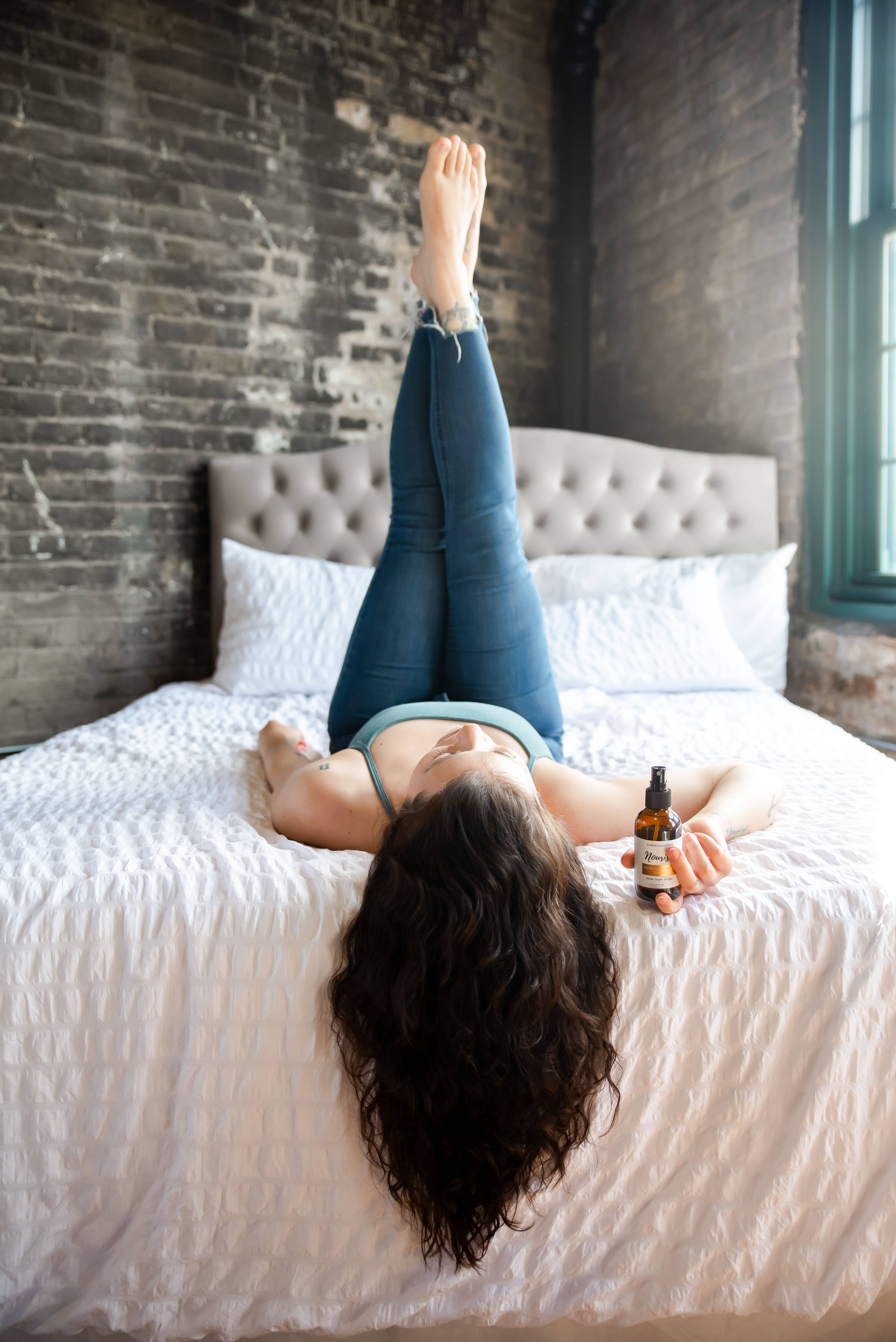 Nourish Natural Products - Wholesale Hair Spray - Hair Thickening Spray to boost volume and growth4