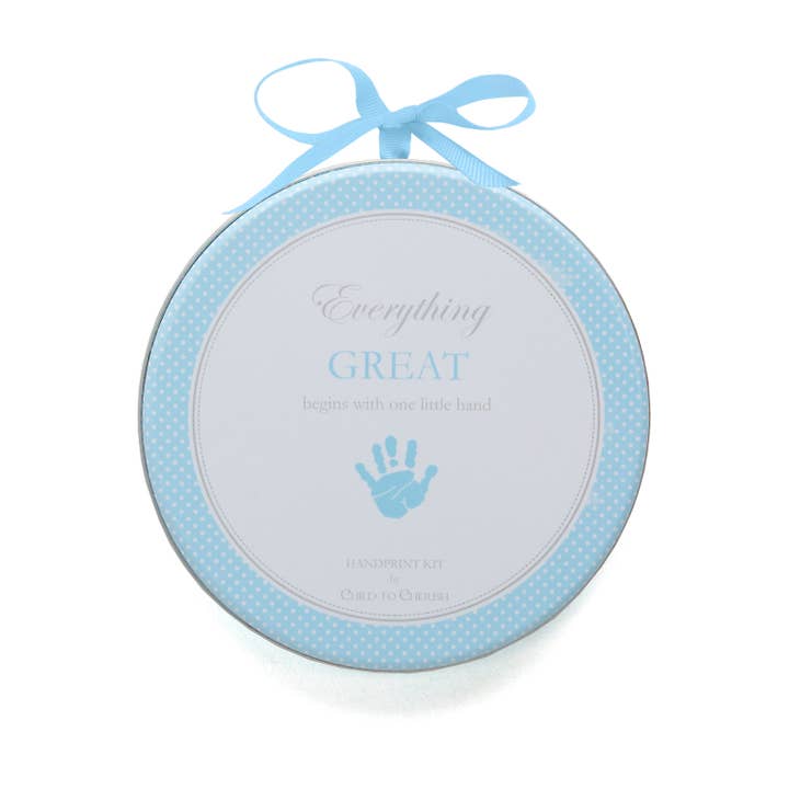 Blue Handprint Kit for wholesale by Child To Cherish®