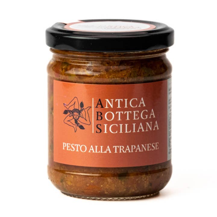 Trapanese Pesto with Tomato, Almond and Garlic -180g and other Purchase Wholesale trapunte caleffi. Free Returns & Net 60 Terms on Faire trending on Faire.