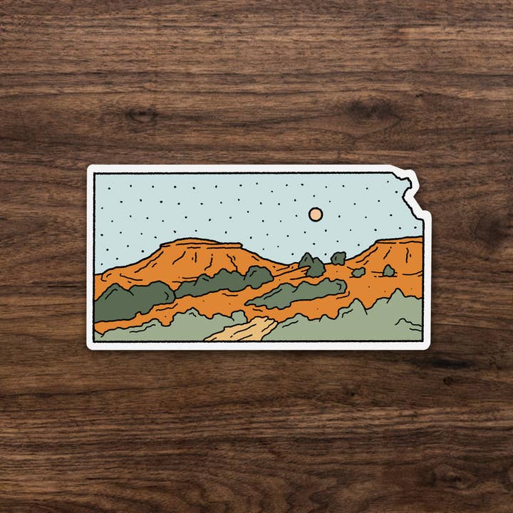 The XPLR More Collective - Wholesale Sticker - State Stickers (All 50 States available!)17