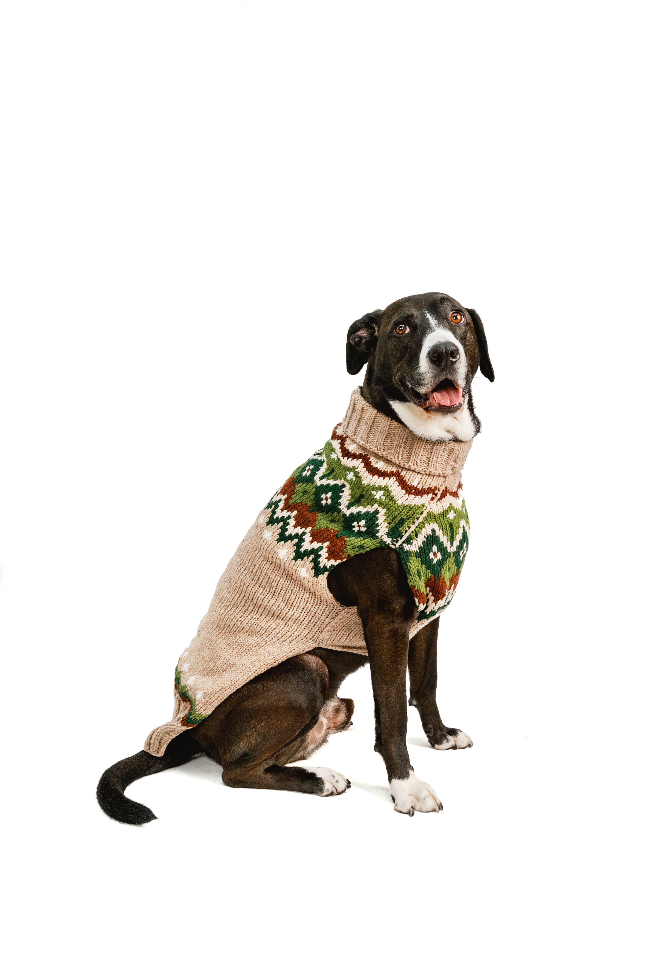 CHILLY DOG LLC – wholesale Pet jumper – Dog – Ragg Wool Fairisle3