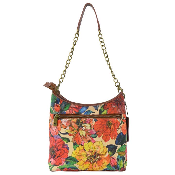 Anuschka | Vanya Lara (USA) - Wholesale Shoulder Bag - Women's - Heritage Leather Multicompartment Hobo - 85321