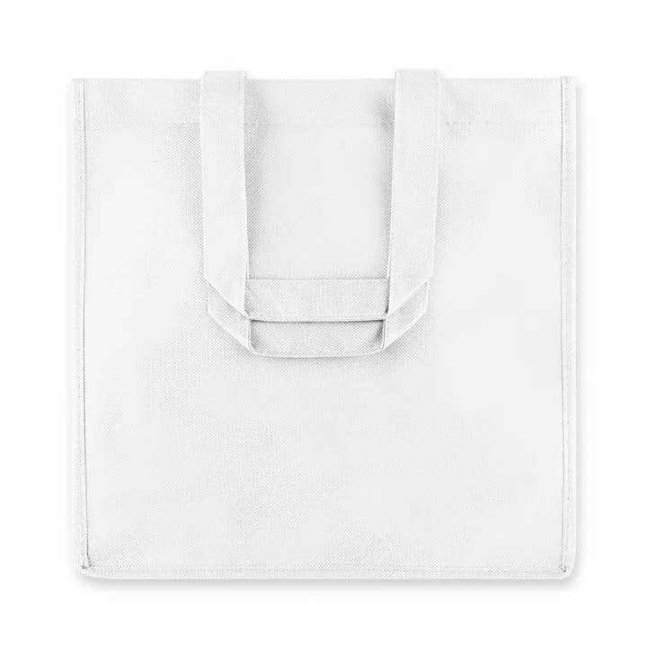 TRUE - Wholesale Wine Tote - Reusable 6-Bottle Non-Woven Fabric Wine Tote- ASST COLORS