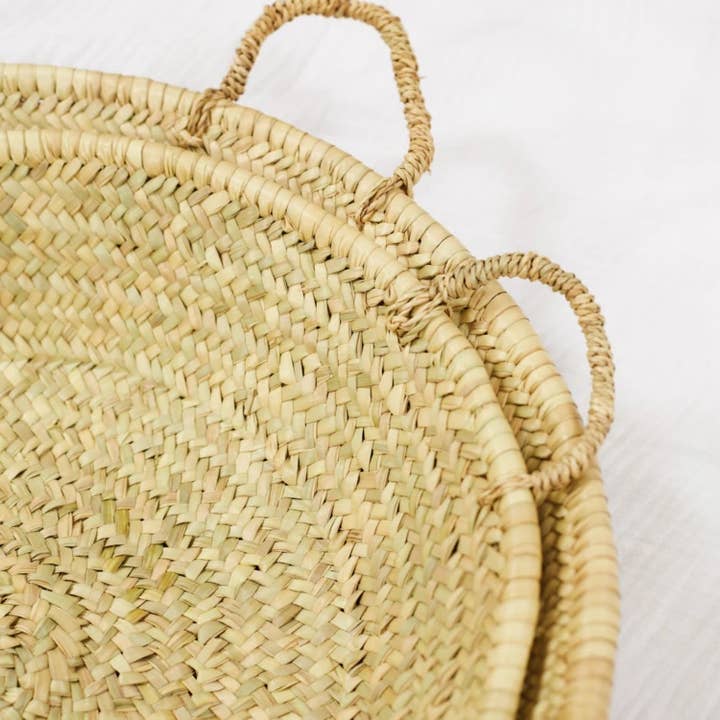 Collection Maroc - Wholesale Shopping Cart - 30 cm Flat Basket1