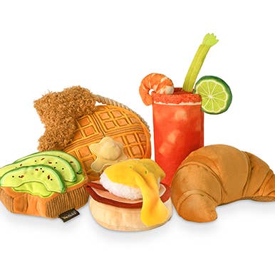 P.L.A.Y. Pet Lifestyle and You - Wholesale Pet Toy Set - Dog - Barking Brunch 5-Pcs Set