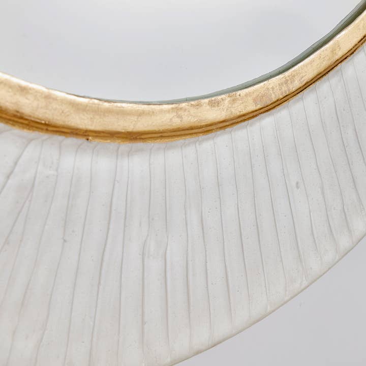 White Gold Annadel Mirror for wholesale on Faire3