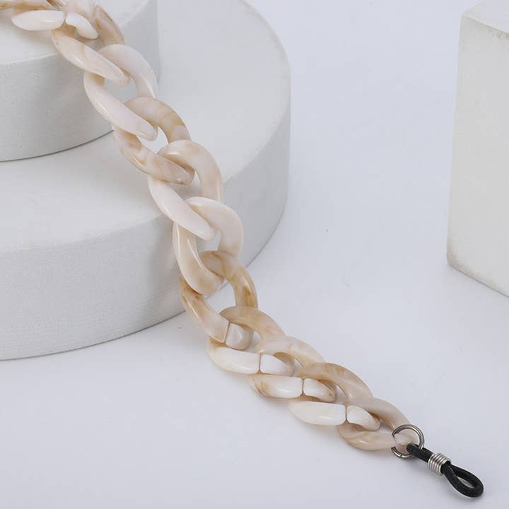 ACCITY - Wholesale Eyeglasses - Women's - WOMEN CHAIN IRREGULAR GLASSES HANGING CHAIN_CWMM05222