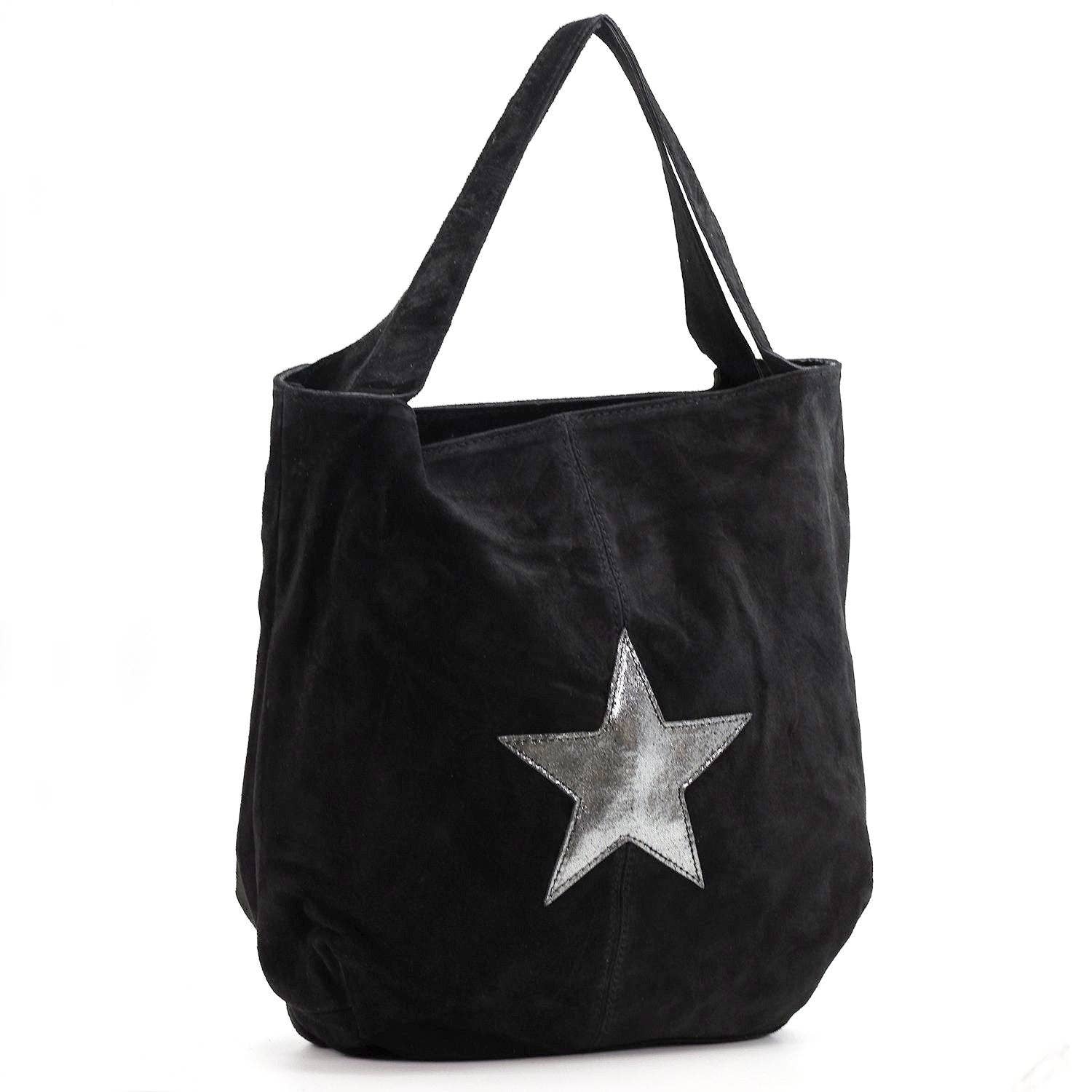 Tempest Designs – wholesale Tote bag – Women's – Semi metallic star suede bag4