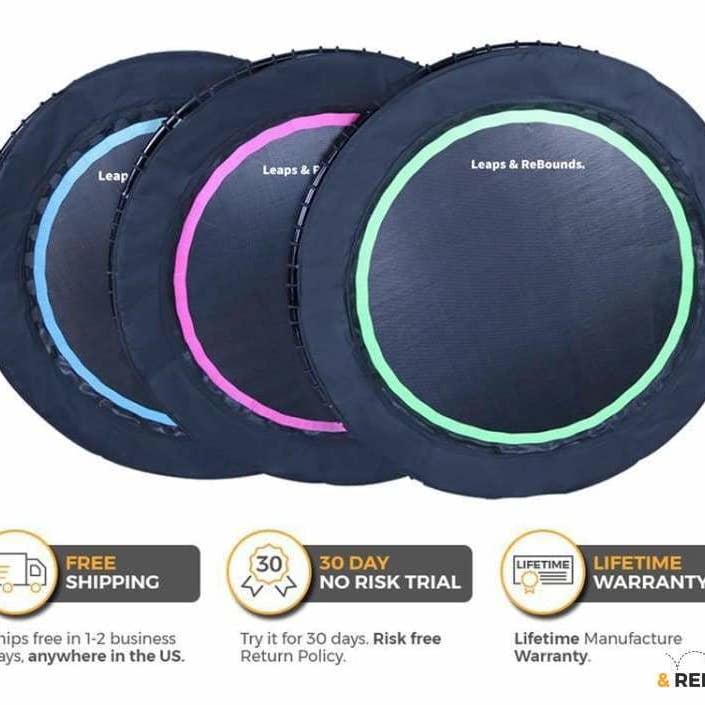 Leaps and Rebounds – Equipamento de fitness por atacado – The Leaps and Rebotes Mini Trampolim e Rebotes Fitness