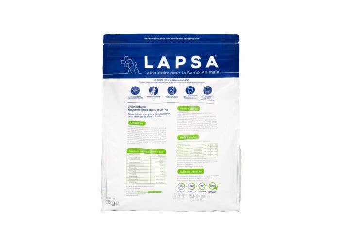 LAPSA - Wholesale Voer - Hond - HONDENBROKJES VOOR VOLWASSENEN VAN MIDDELGROTE RASSEN GRAANVRIJ 3 KG1