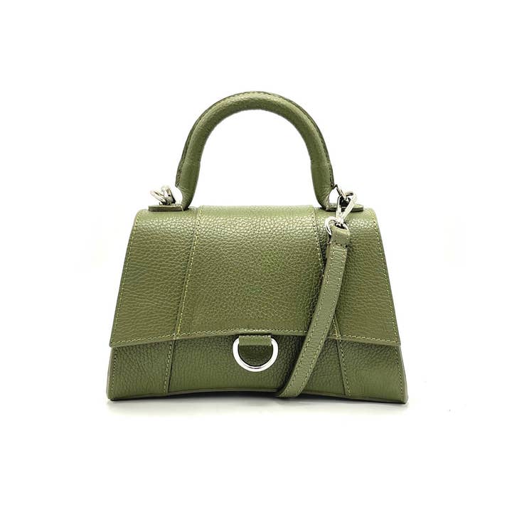 Suie Valentini srl - Wholesale Shoulder Bag - Women's - Genuine leather shoulder bag, Made in Italy, art. 112528