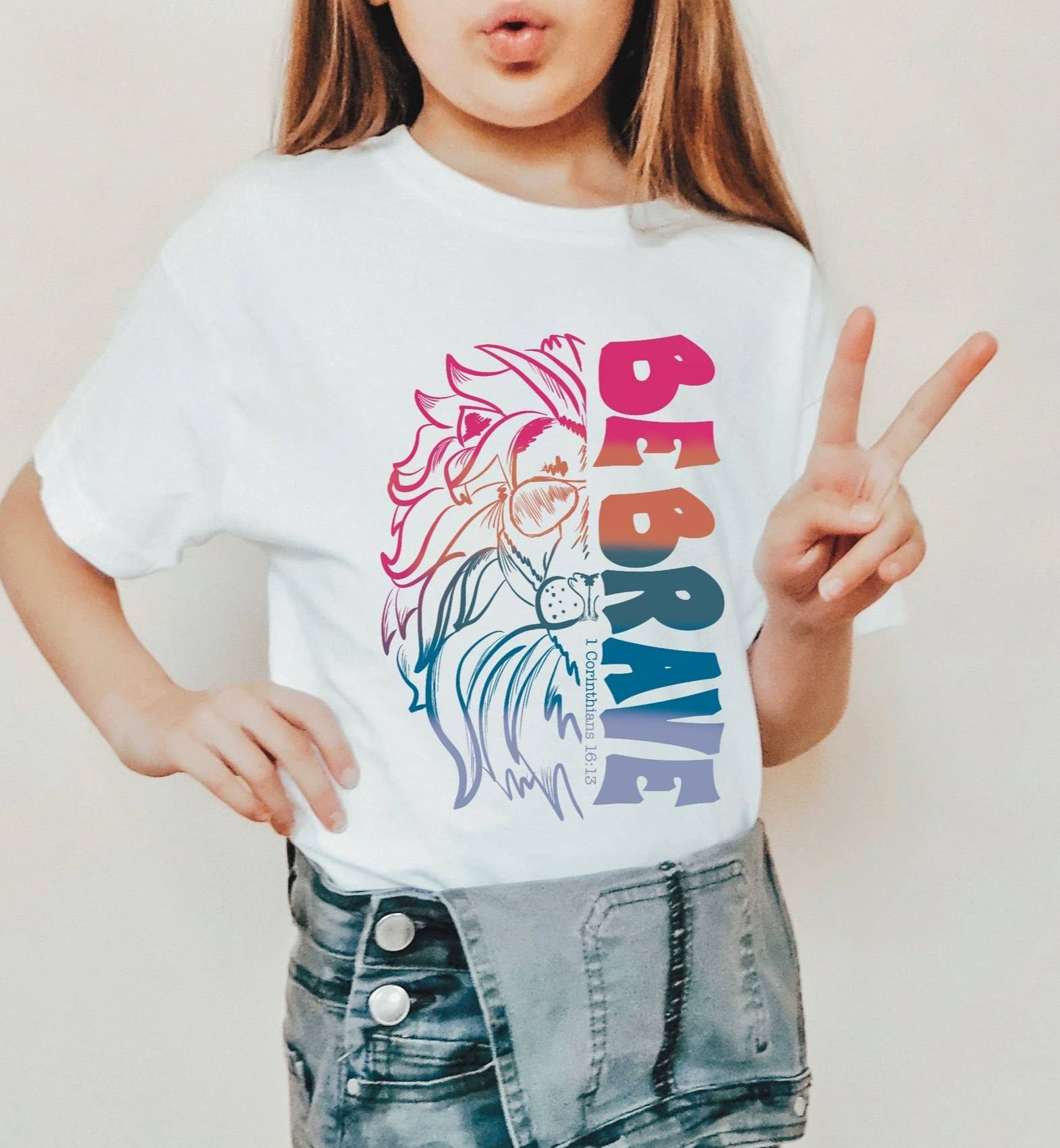 REMOVED BRAND - Vente T-shirt sérigraphié – enfant - T-shirt unisexe Christian pour jeunes Spread Kindness0