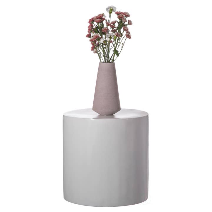 Quickway Imports – Engroshandel Stativ til plantekrukke – Moderne Glasfiber Kolonne Flower Stand Cylinder Piedestal8