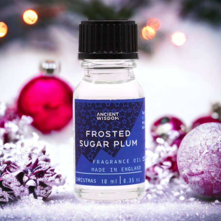 Frosted Sugar Plum Fragrance Oil 10ml for wholesale by Ancient Wisdom