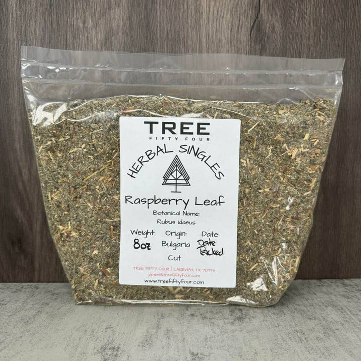Tree Fifty Four - Wholesale Loose Tea - Raspberry Leaf | 2oz - 1 KG | Bulk Herbs