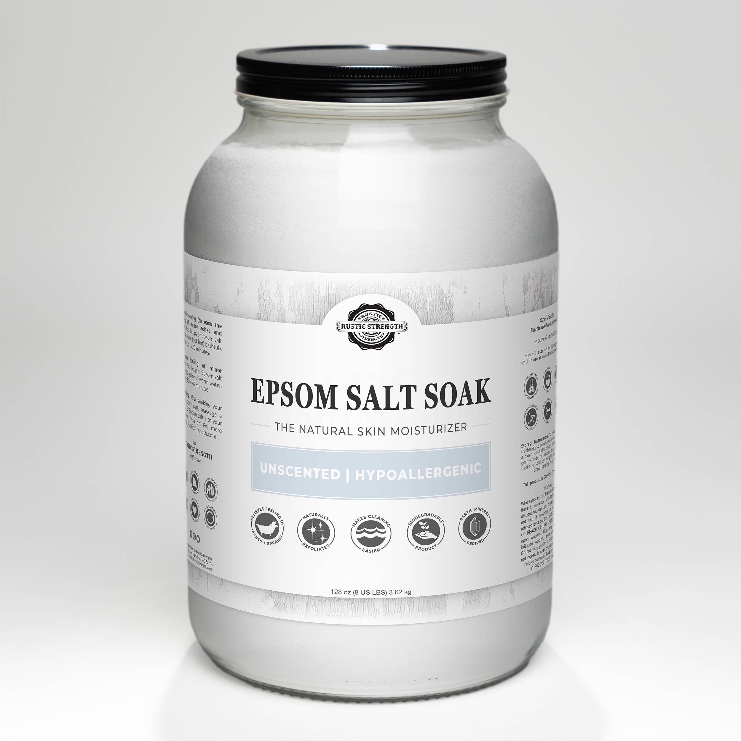 Rustic Strength - Wholesale Bath Salts - Epsom Salt | Naturally Occurring Magnesium Source0