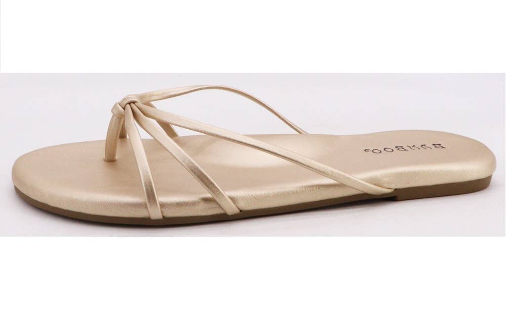 Andrea Bijoux - Wholesale Flip Flops - Women's - Simple Flip Flop  three Strap on side1