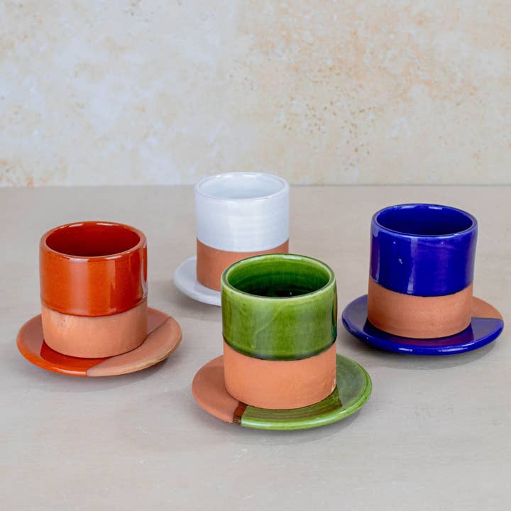 Maison Berber - Wholesale Coffee/Tea Cup - Moroccan Coffee Cup & Saucer0