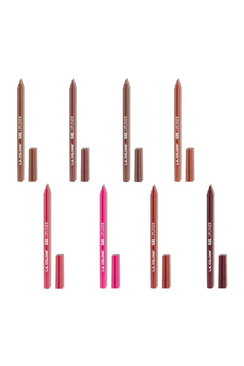 PINEAPPLE Beauty - Wholesale Eyeliner/Pencil - LA Colors CAD469 Gel Lipliner & Eyeliner Display Set - 180pc1