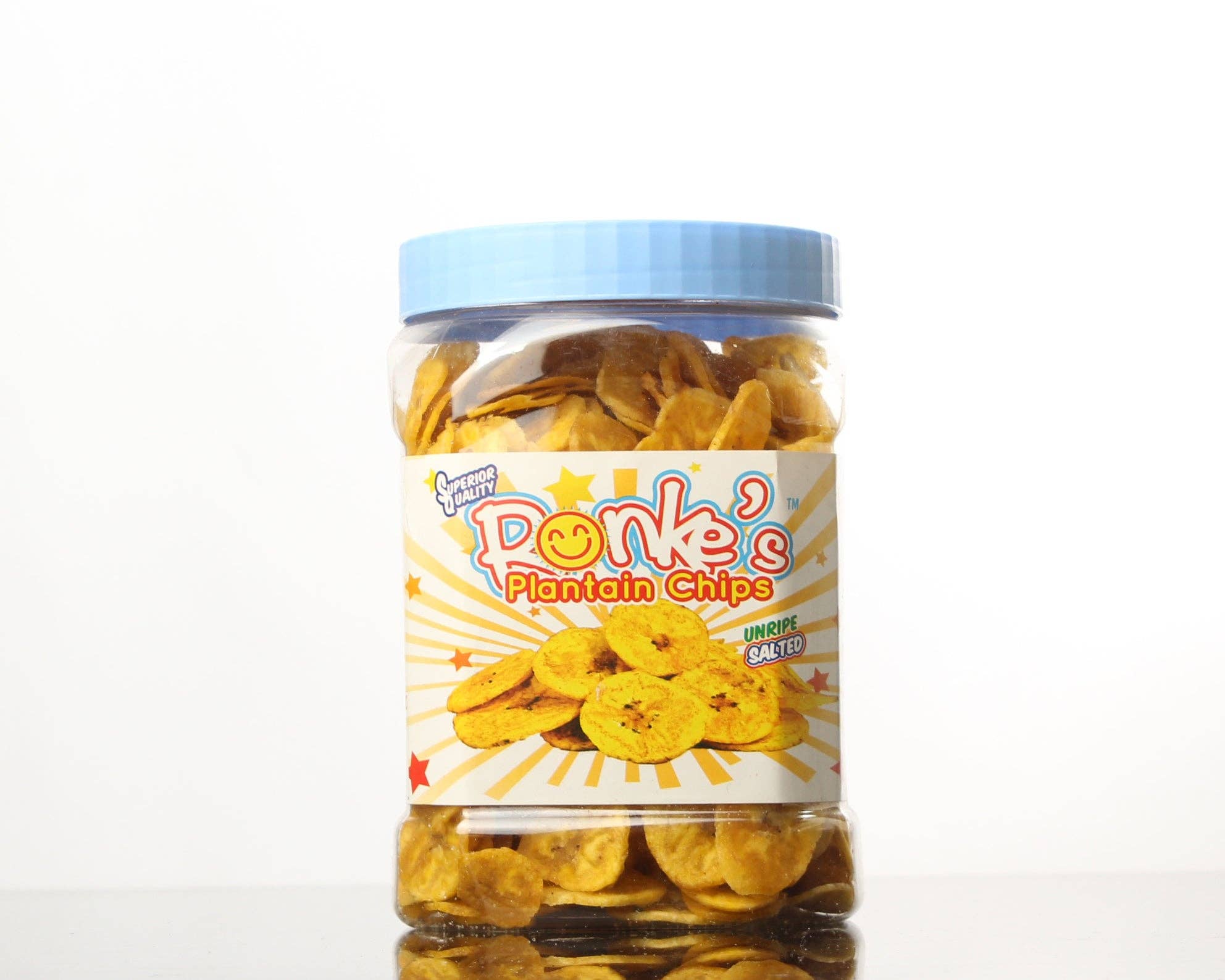 RONKE'S PLANTAIN CHIPS - Wholesale Chips - Unripe Green Plantain Chips (Lightly Salted)1