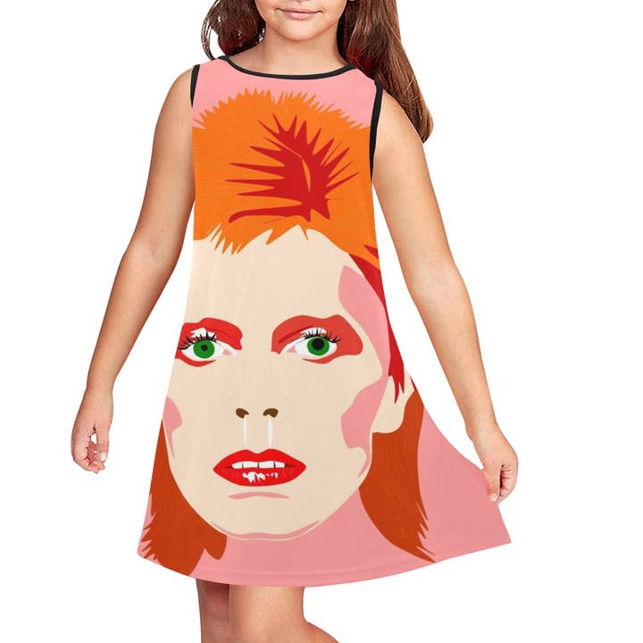 David Bowie - Abito da ragazza per la vendita all'ingrosso da parte di Kayci wheatley