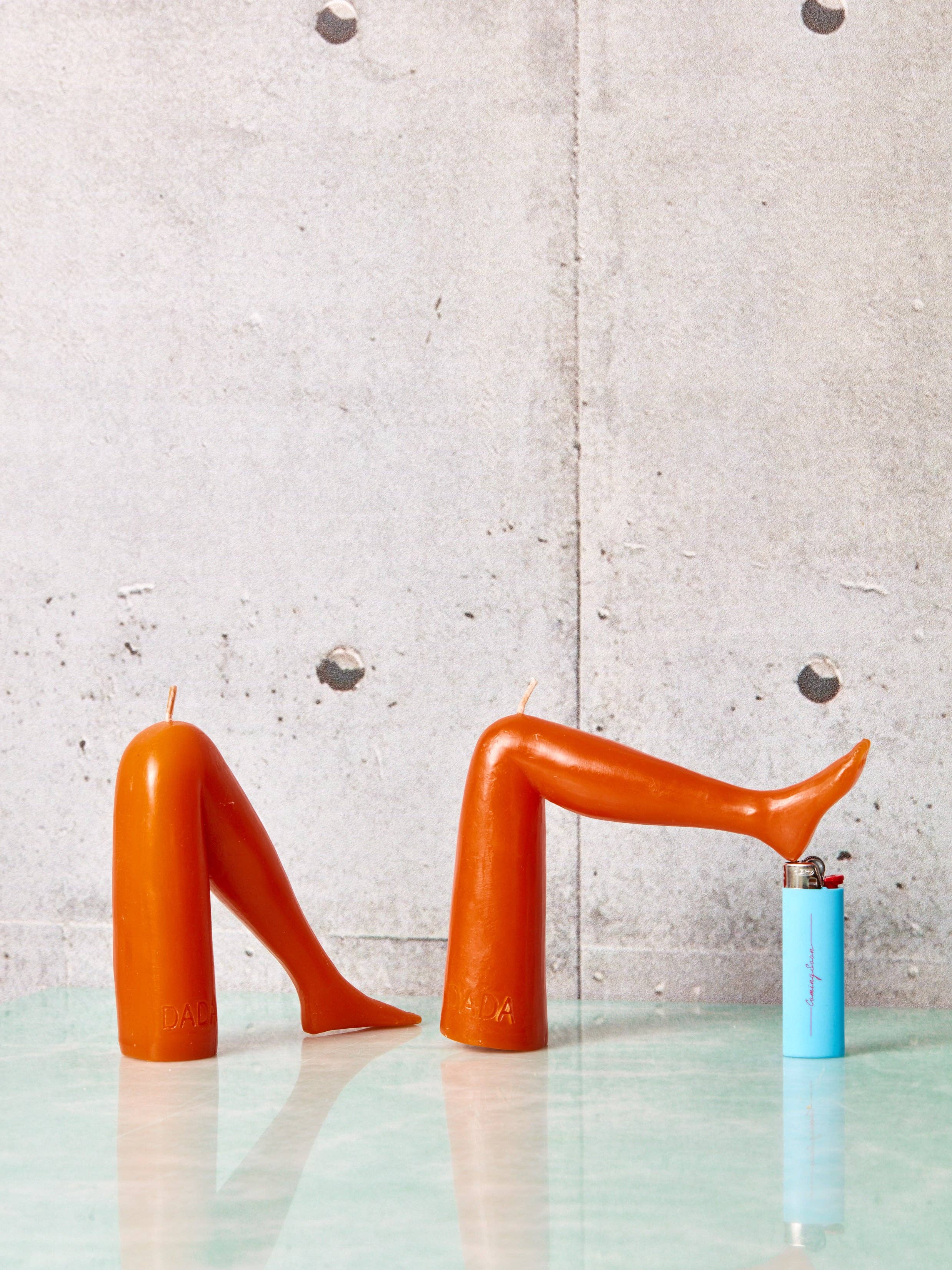 Coming Soon - Wholesale Novelty Candle - "Baby Won't You Light My Legs?" Candle4