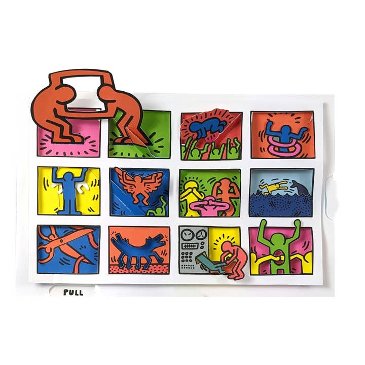 Poposition Press - Wholesale Book - Adult - Keith Haring Pop Up Book