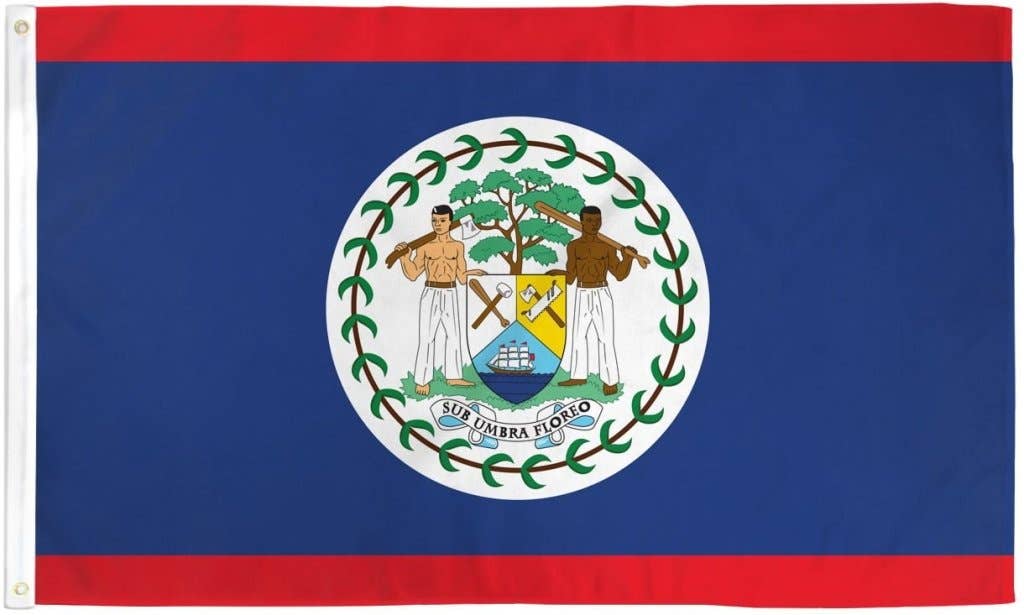 Flags Importer – wholesale Flag – Belize Flag 2x3ft Poly1