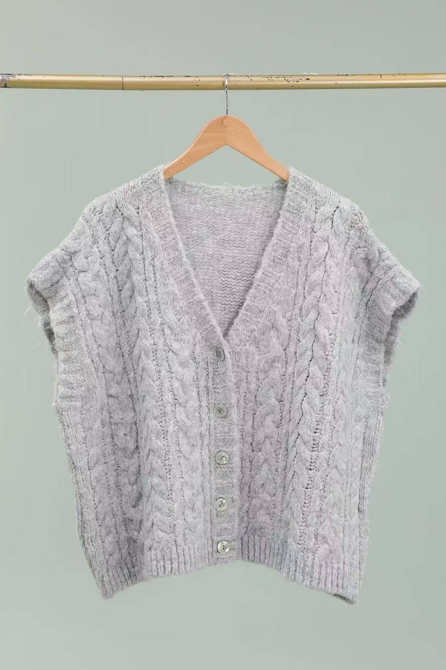 Lea & Luc - Grandes Tailles - Wholesale Cardigan - Women's - Sleeveless vest REF. 3103013