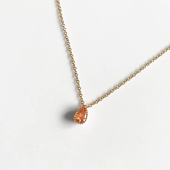 LITCHI - Wholesale Pendant/Charm Necklace - Maharani nude pendant necklace