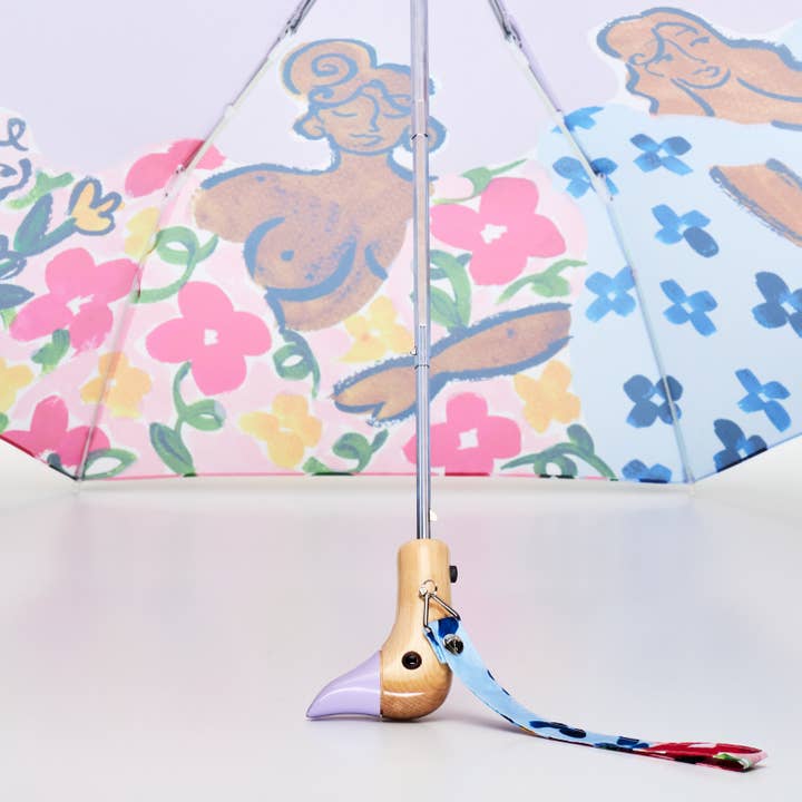 Original Duckhead USA - Wholesale Umbrella - Women's - Heaven's Garden Compact Eco-Friendly Duckhead Umbrella4