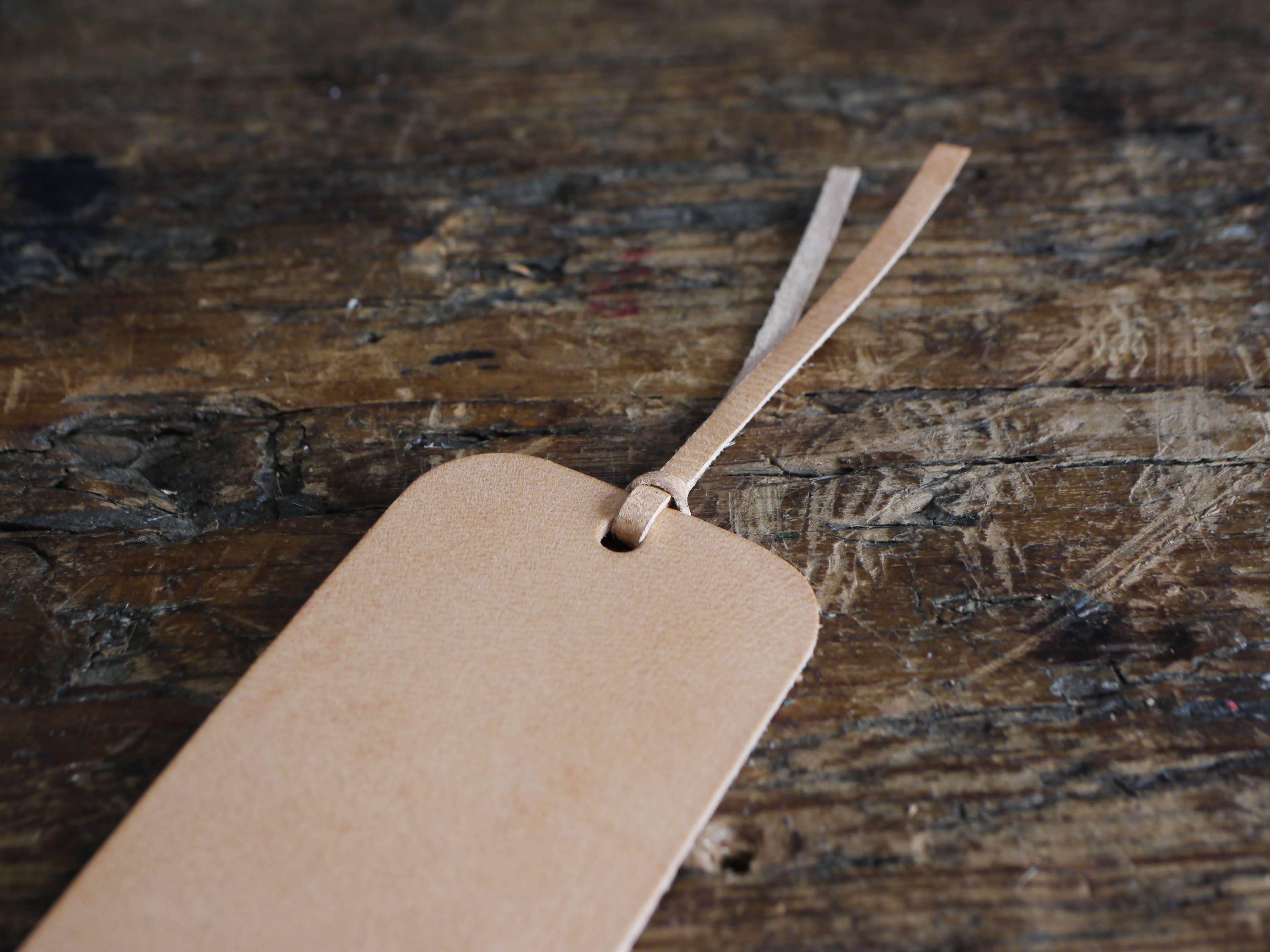 Kingsley Leather - Wholesale Bookmark - Natural Leather Bookmark3