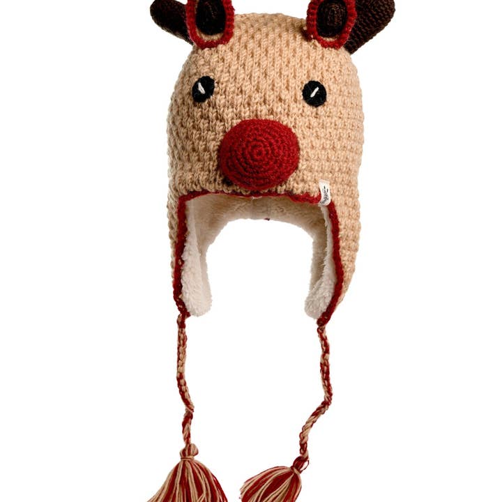 Gehaakte rendierhoed voor wholesale door Nirvanna Designs, Inc.