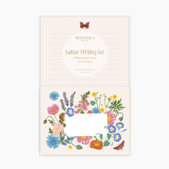 Botanica Paper Co. - Wholesale Letterhead - PRAIRIE / Letter Writing Set