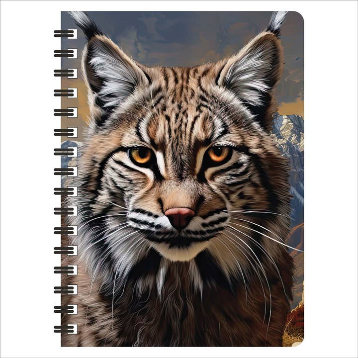 3D LiveLife Jotters - Bobcat for wholesale by Deluxebase