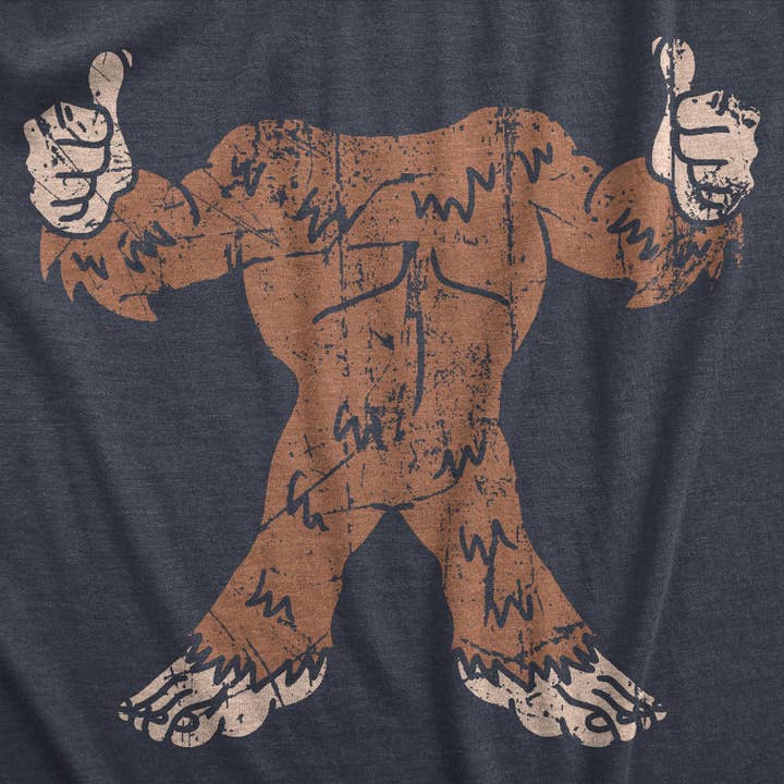 Bigfoot Big Foot Sasquatch Funny Mens T shirt Sarcastic for wholesale on Faire