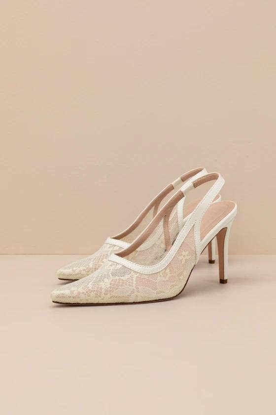 Chase+Chloe - Wholesale High Heels - Women's - BETHANY-1 POINTED TOE LACE SLINGBACK STILETTO HEEL3