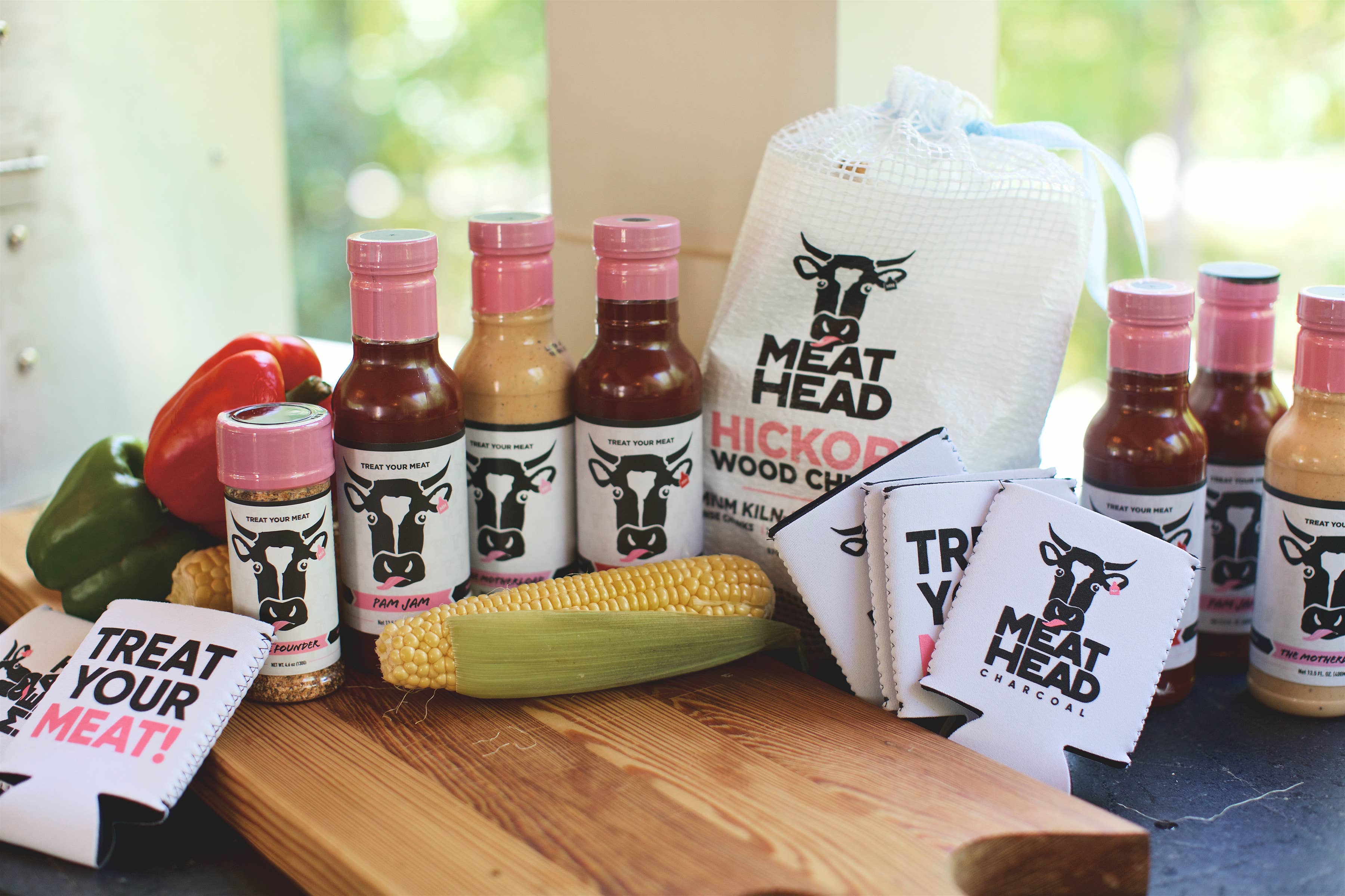 Meat Head Charcoal - Wholesale Outdoor Grill Tools - Crafted Hickory Wood Chunks3