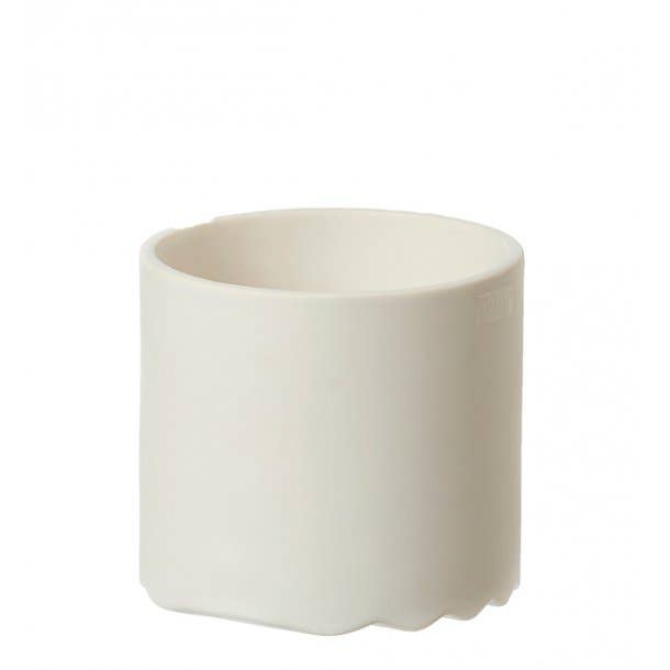 Lübech Living - Wholesale Plant Pot - Wave Pot, White Matte1