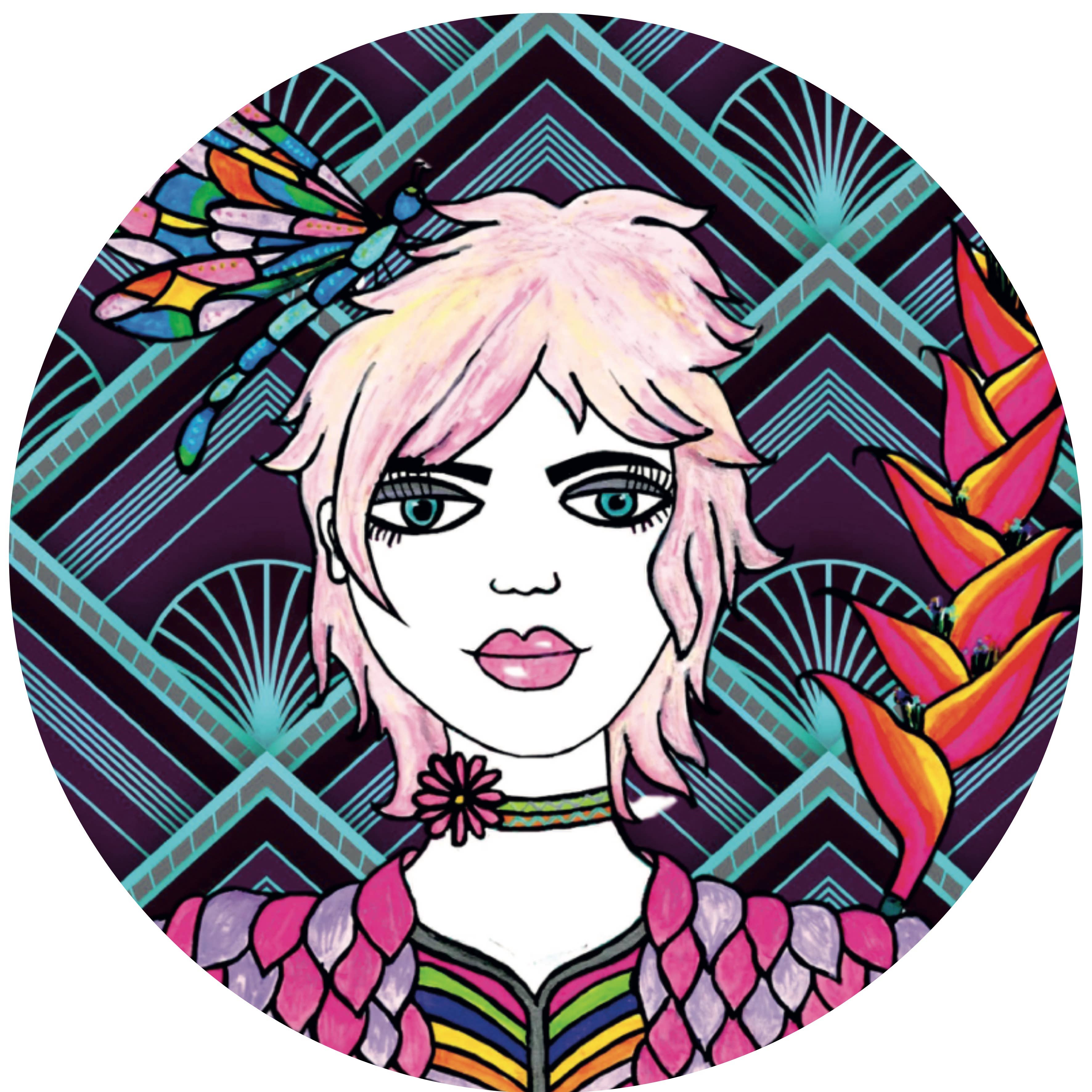 FunkyAdi - Wholesale Compact Mirror - Women Printed Pocket Mirrors9