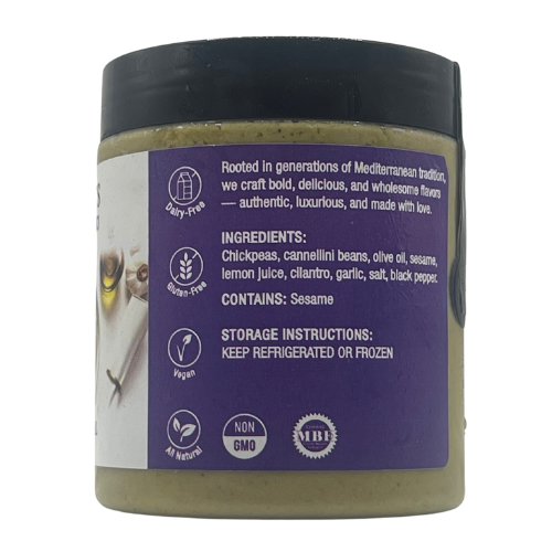 Whoomus Hummus - Wholesale Dip - 8oz - 6 Pack All Natural Gourmet Hummus More Garlic Flavor3