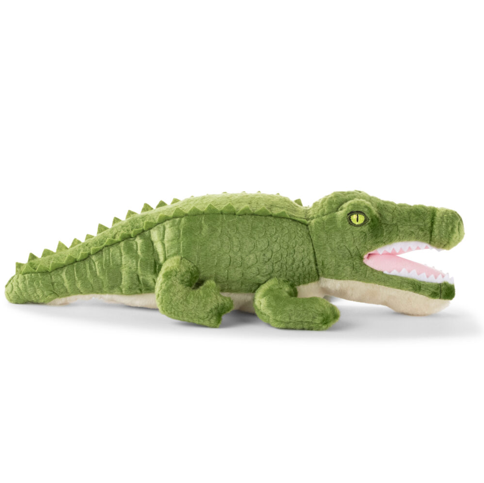 The Petting Zoo - Wholesale Stuffed/Plush Toy - Kids & Baby - Earth Keeperz Alligator small 10" Recycled Plush6