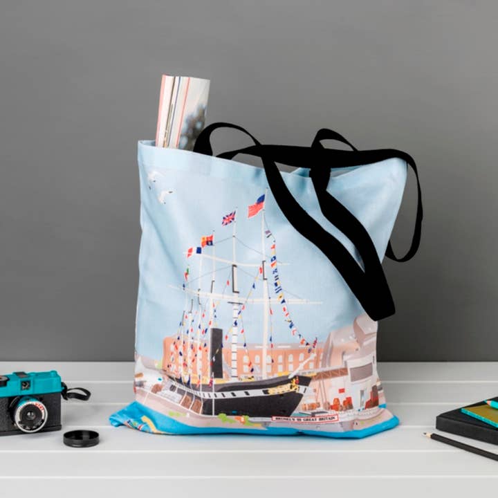 dona B drawings - Wholesale Tote Bag - Unisex - Floating Bristol Tote Bag1