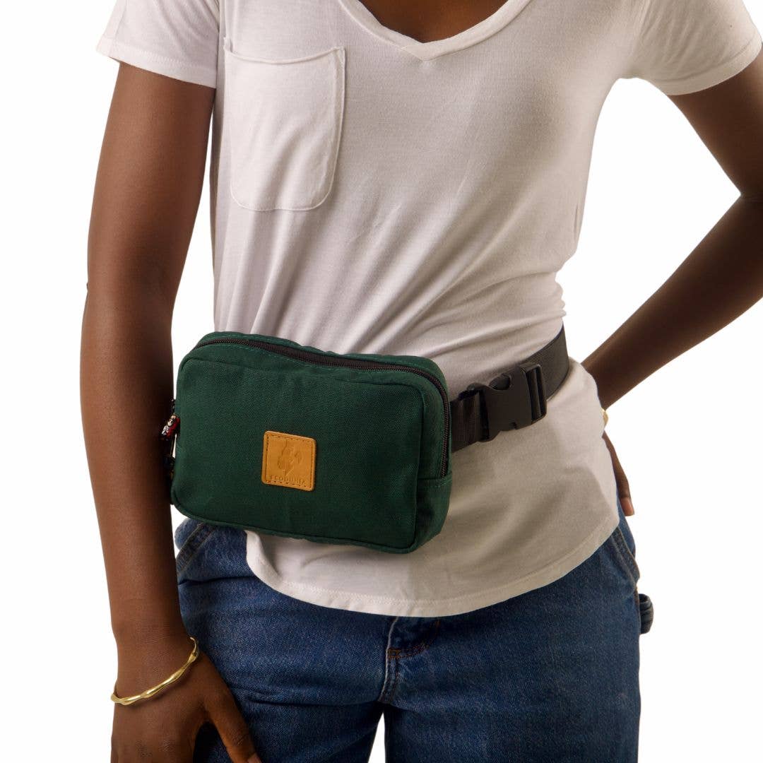 Ecodunia - Wholesale Belt Bag - Unisex - Canvas Crossbody Belt Bag Pouch, The Everywhere Belt Bag 1L40