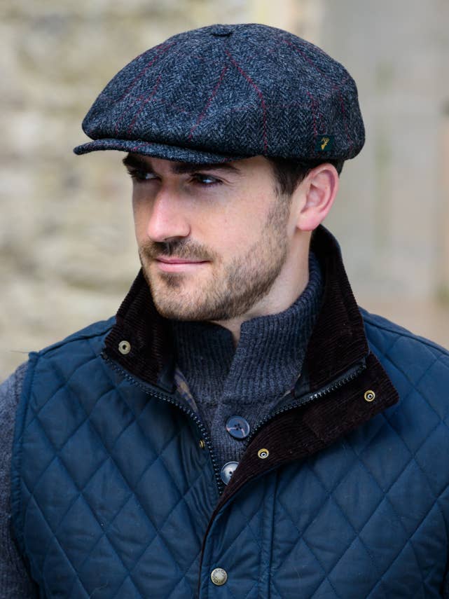 Driving Cap 31 for wholesale by Mucros Weavers