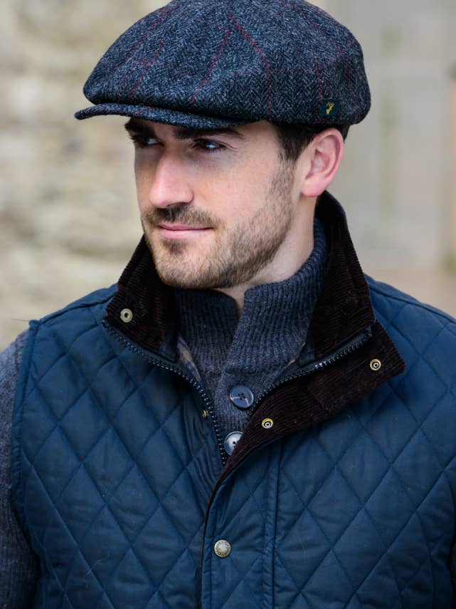 Driving Cap 31 for wholesale by Mucros Weavers