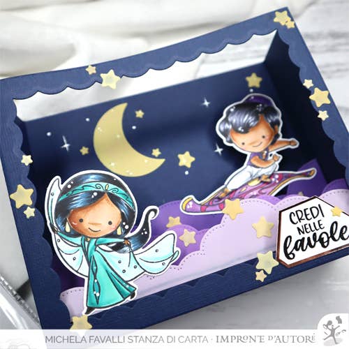 Impronte D'Autore - Wholesale Rubber/Decorative Stamp - Aladdin ITA transparent polymer stamps 6