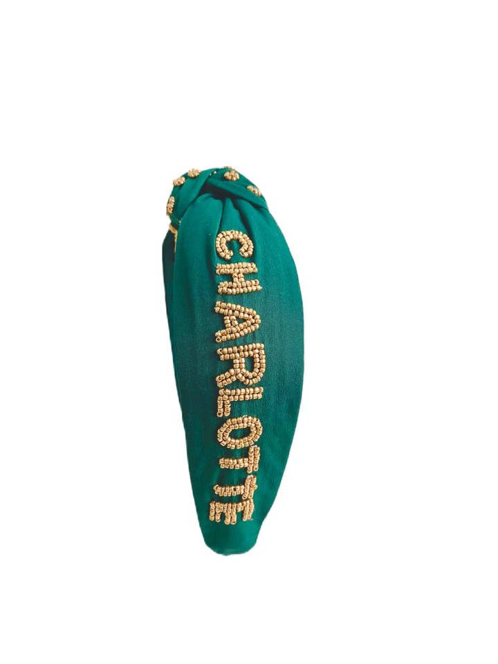 Adelia, LLC - Wholesale Fashion Headband - Unisex - UNC Charlotte UNCC Forty Niners Beaded Headband