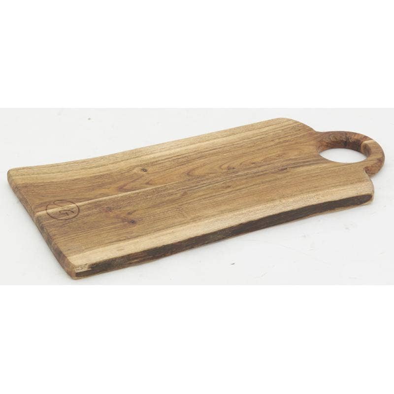 Aubry Gaspard – Tábua de cortar por atacado – Tábua de corte de acácia com óleo e alça para mão1